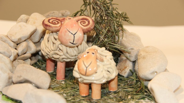 ​La coppia di pecorelle