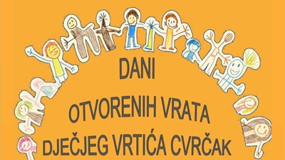 Dani otvorenih vrata - Dječji vrtić Cvrčak