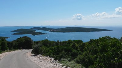 Die Transversale von Lošinj