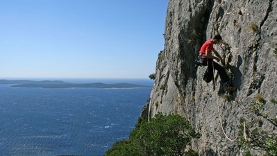 Free climbing Monte Ossero ( Osoršćica)