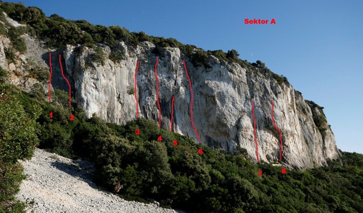 Free climbing Osoršćica