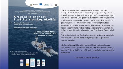 Građanska znanost i zaštita morskog okoliša - predavanje