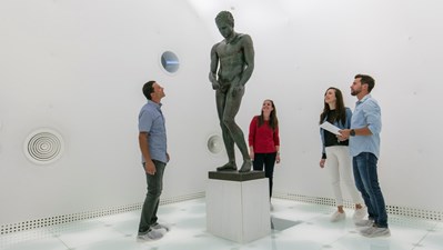 Das Museum des Apoxyomenos bei der Preisverleihung  des Europäischen Museums des Jahres mit besonderer Anerkennung ausgezeichnet