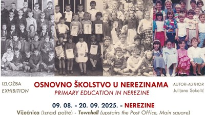 Osnovno školstvo u Nerezinama - izložba