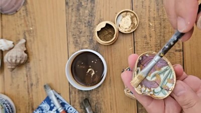 “Decorate Your Seashell” – Create a Jewelry or Key Holder Box (Workshop for Adults / Losinava Point)