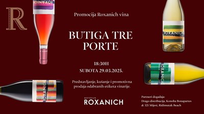 TRE PORTE PRESENTA LA CANTINA ROXANICH 