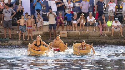 Maštele (barrels) Regatta in Veli Lošinj