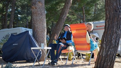 Winter camping
