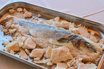 Riba u soli na lošinjski način