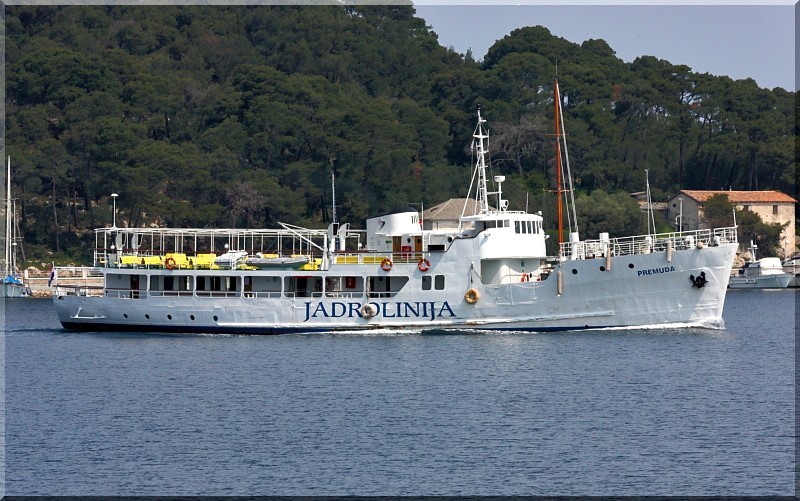 Linijski Brod Mali Losinj Susak Unije Srakane V Mali Losinj